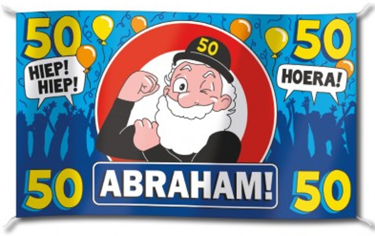 XXL Gevelvlag - Abraham
