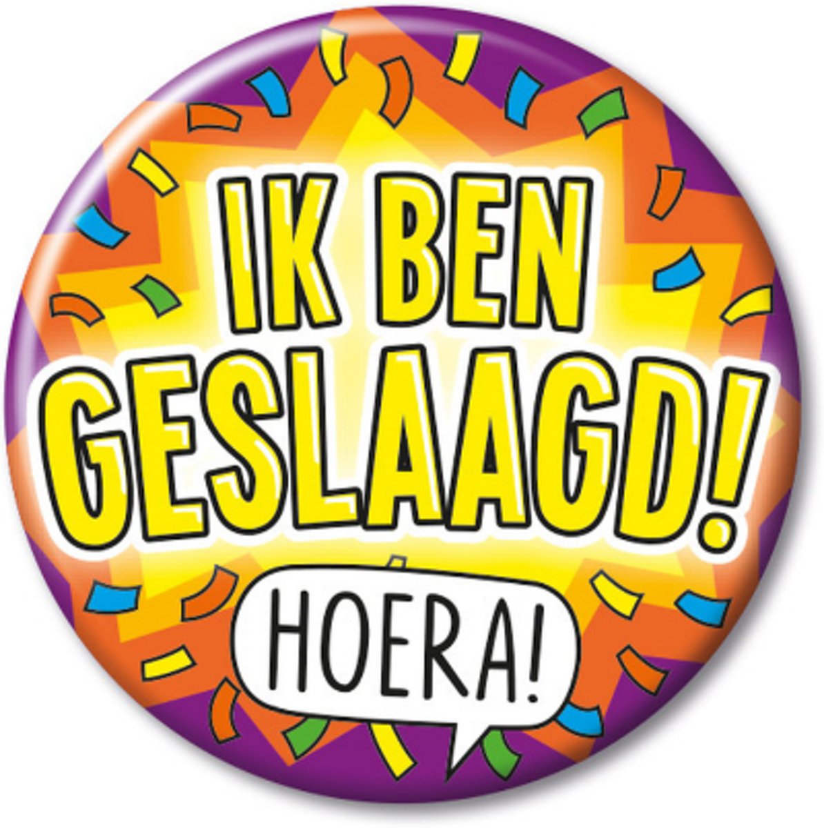button geslaagd