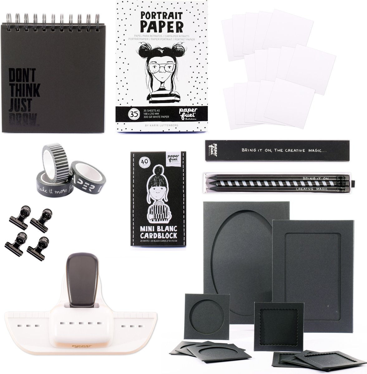 Paperfuel Karin Luttenberg - Cartoonmeisjes toolbox XL