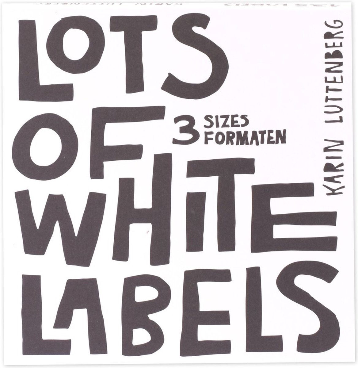 Paperfuel Labelblok Lots of white labels