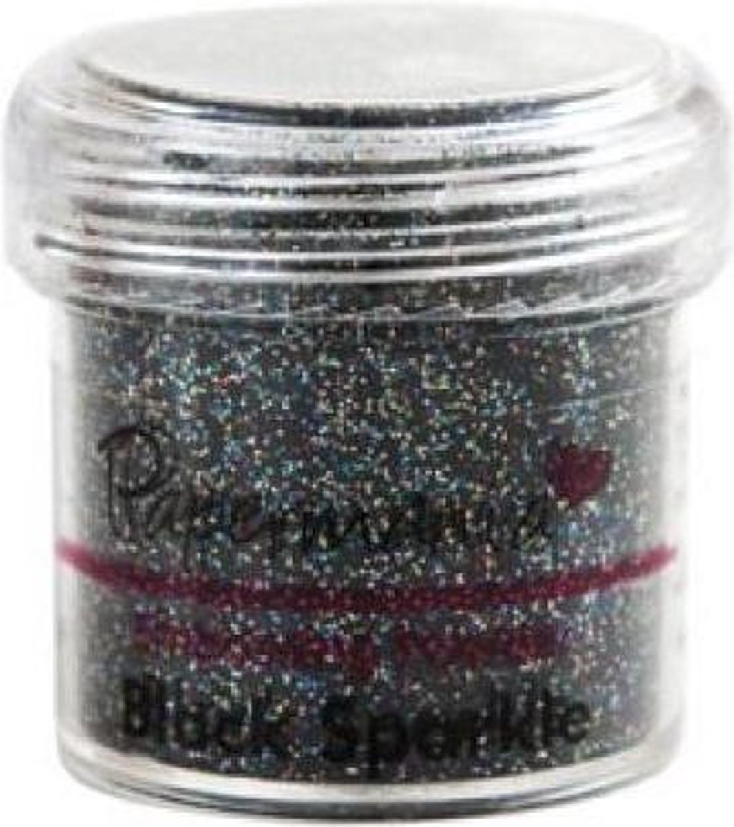 Embossing Powder (1oz) - Black Sparkle