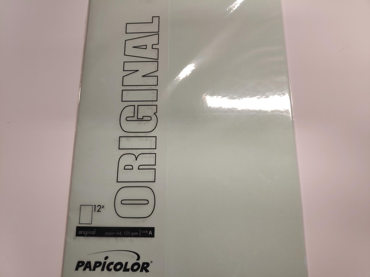 Kopieerpapier papicolor a4 100gr zeegroen
