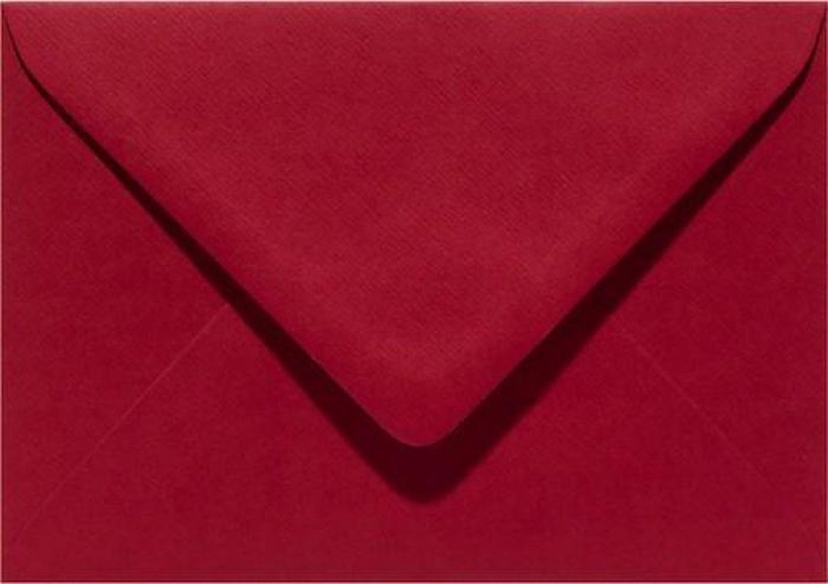 Papicolor Envelop C6 kerstrood 105gr-CV 6 st 302943 - 114x162 mm