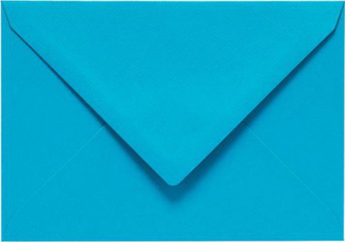 Papicolor Envelop C6 korenblauw 105gr-CV 6 st 302965 - 114x162 mm