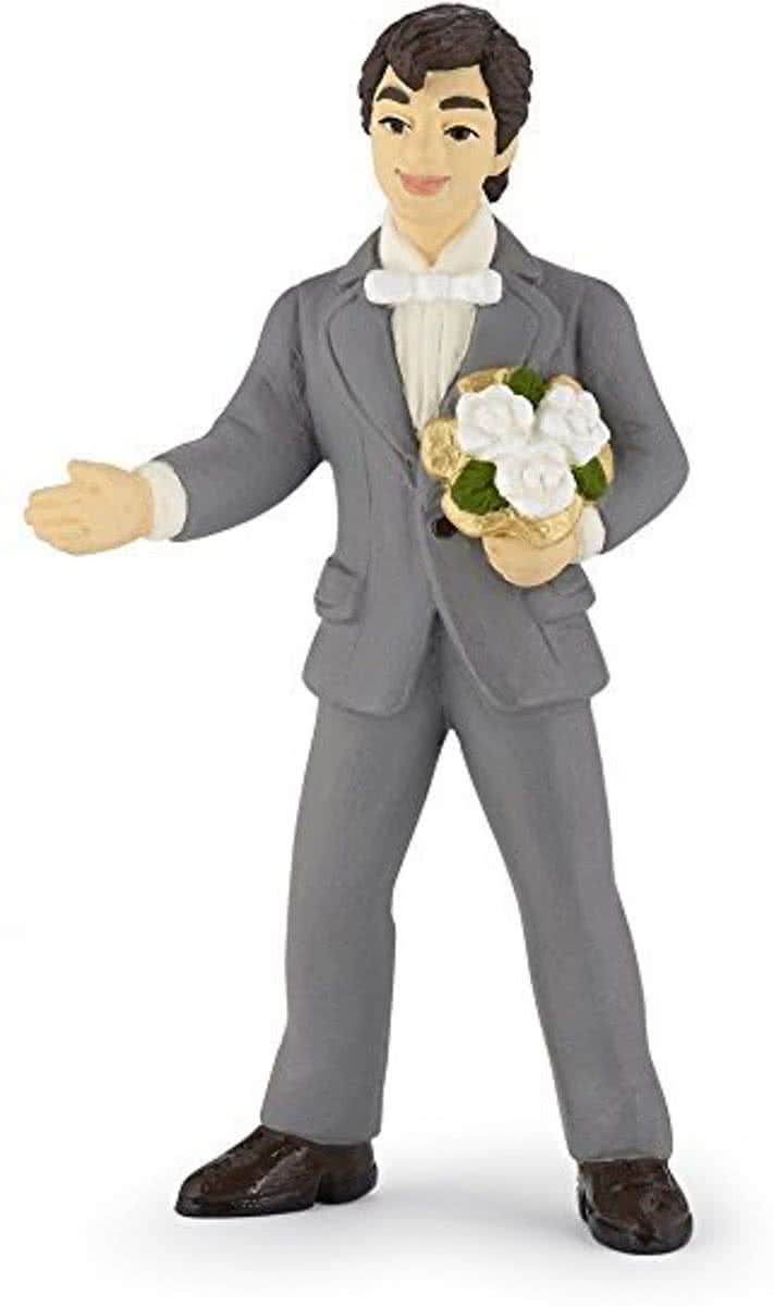   - Bruidegom met bouquet