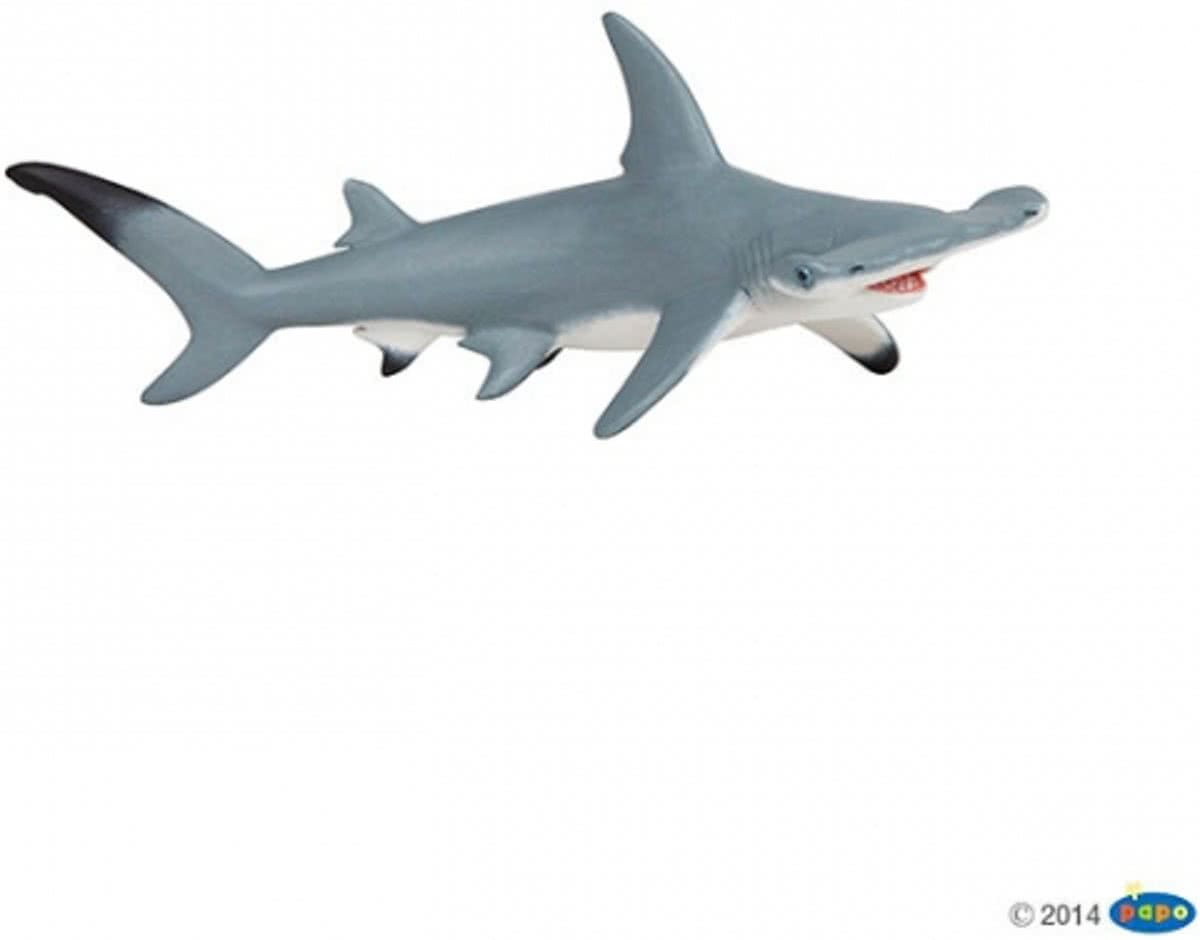 Plastic speelgoed hamer haai 17 cm