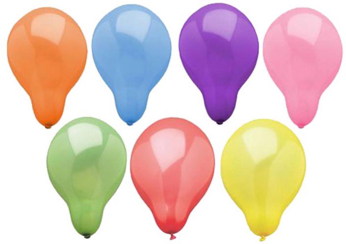 PAPSTAR ballonnen kleurrijk gesorteerd, diameter 290 mm, 20 stuks