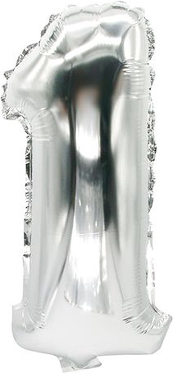 Papstar 86831, Speelgoed ballon, Polyethyleentereftalaat (PET), Zilver, Aantal, 200 mm, 350 mm