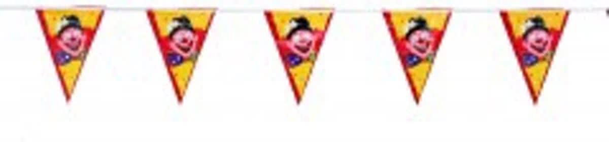 Vlaggenlijn Clown - 1 stuk