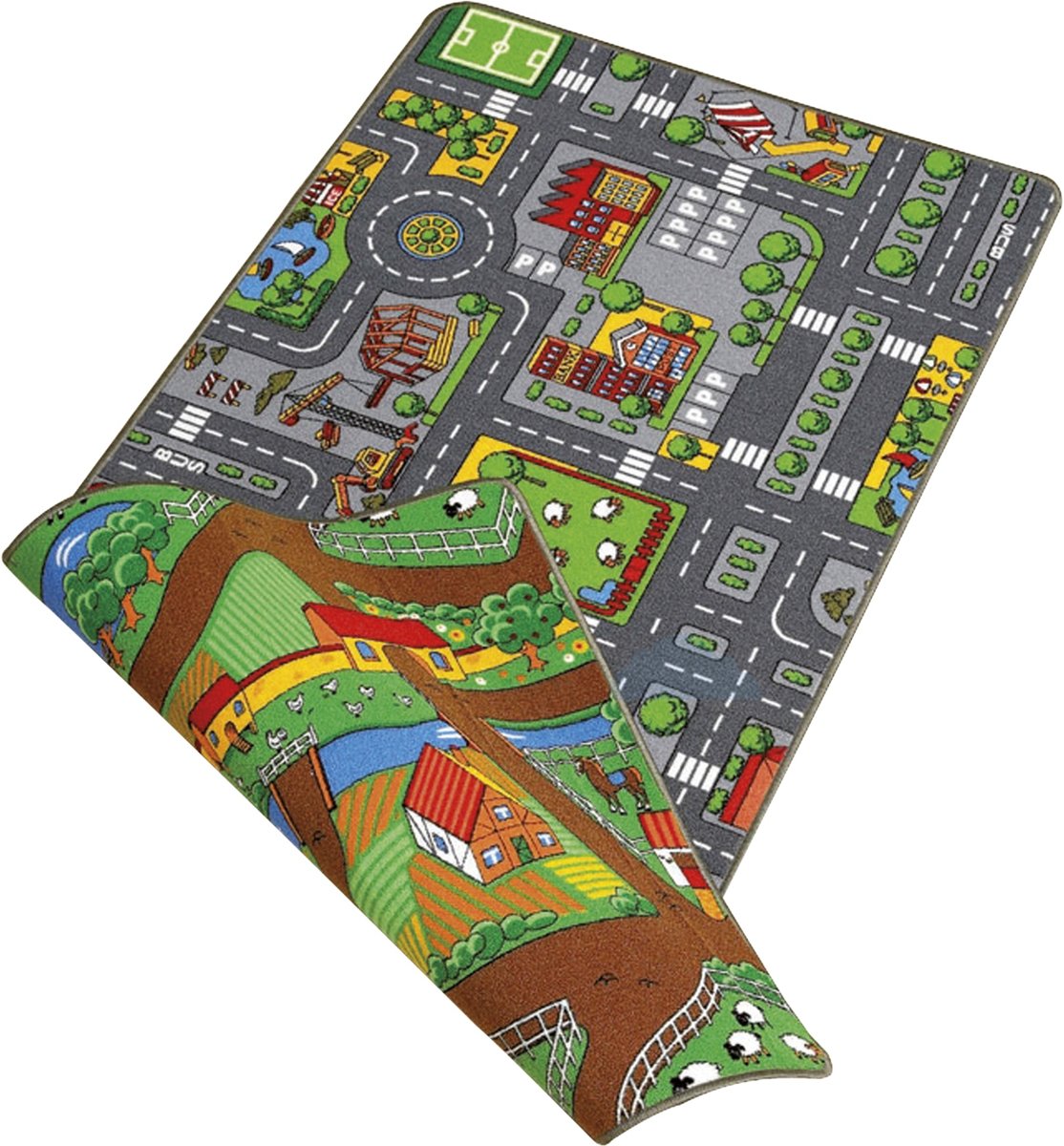 Paradiso Toys Speelkleed Duoplay 2-in-1 67 X 100 Cm