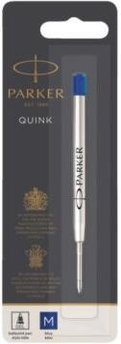 Gelpenvulling Parker blauw 0.7mm blister