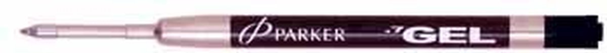 Gelpenvulling Parker zwart 0.7mm blister