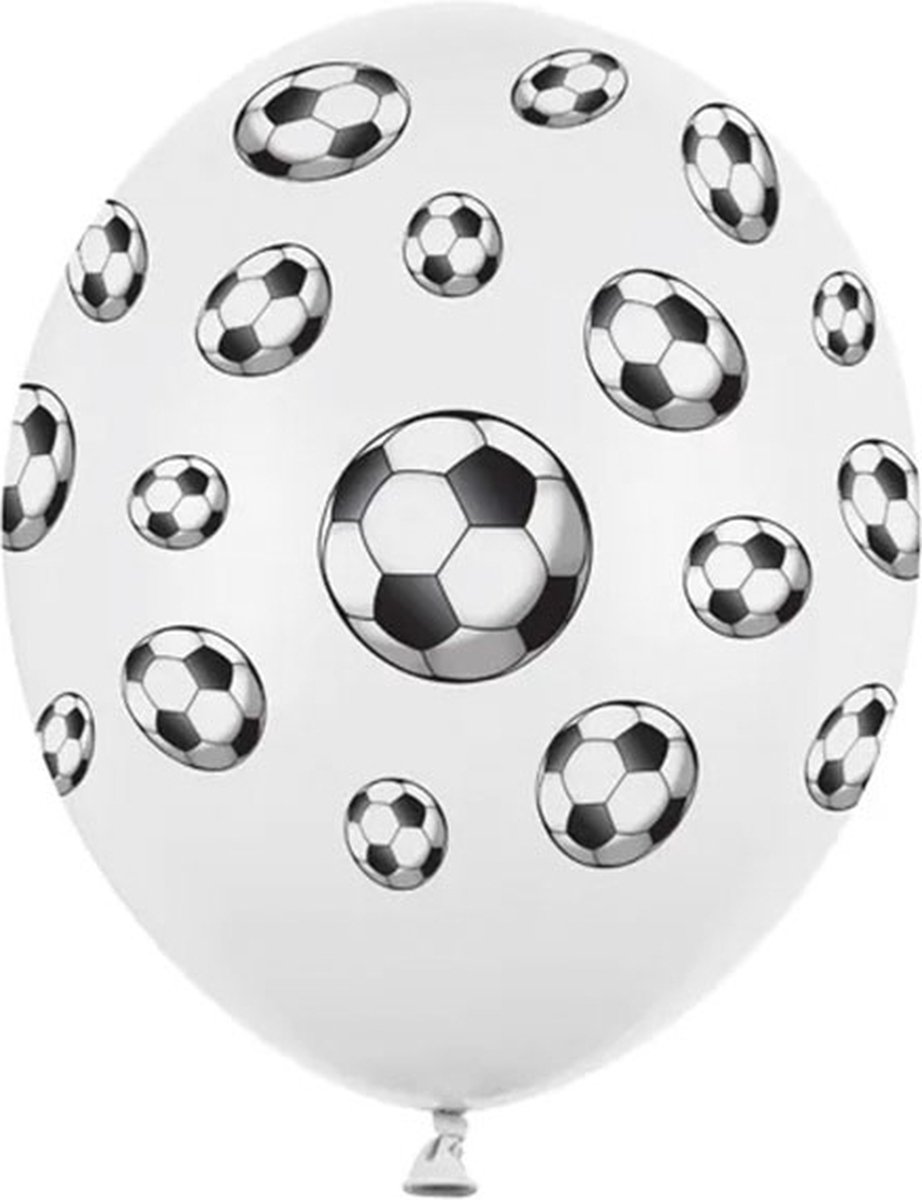 Partydeco - Ballonnen voetbal (50 stuks)