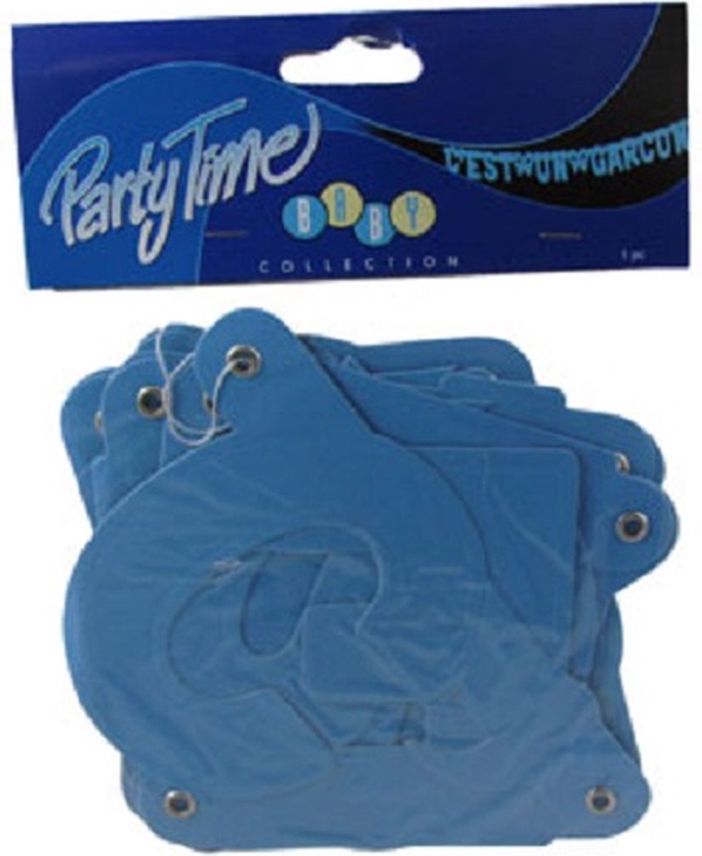 Blauwe Baby vlaglijn cest un garcon