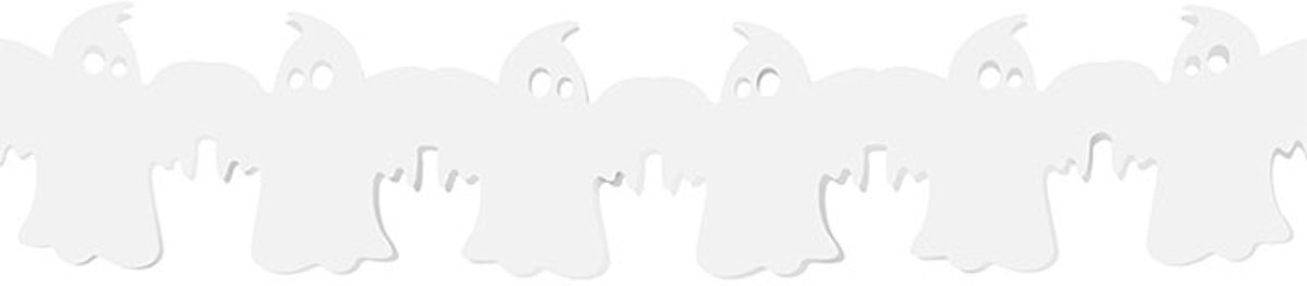 Slinger Spookjes wit 3 meter