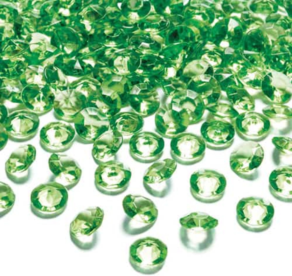 Tafel diamant appelgroen 12mm