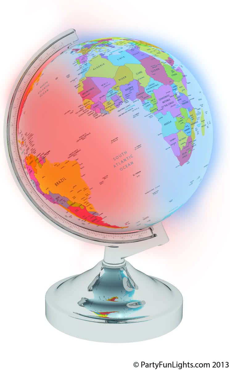 Globe Met Licht