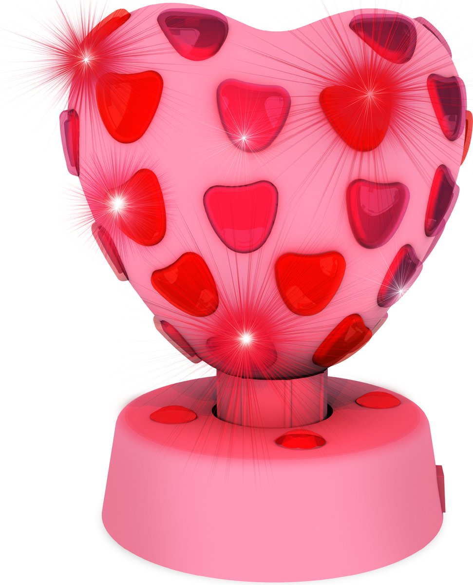 PartyFunLights - Hartvormige Party Lamp - USB-voeding