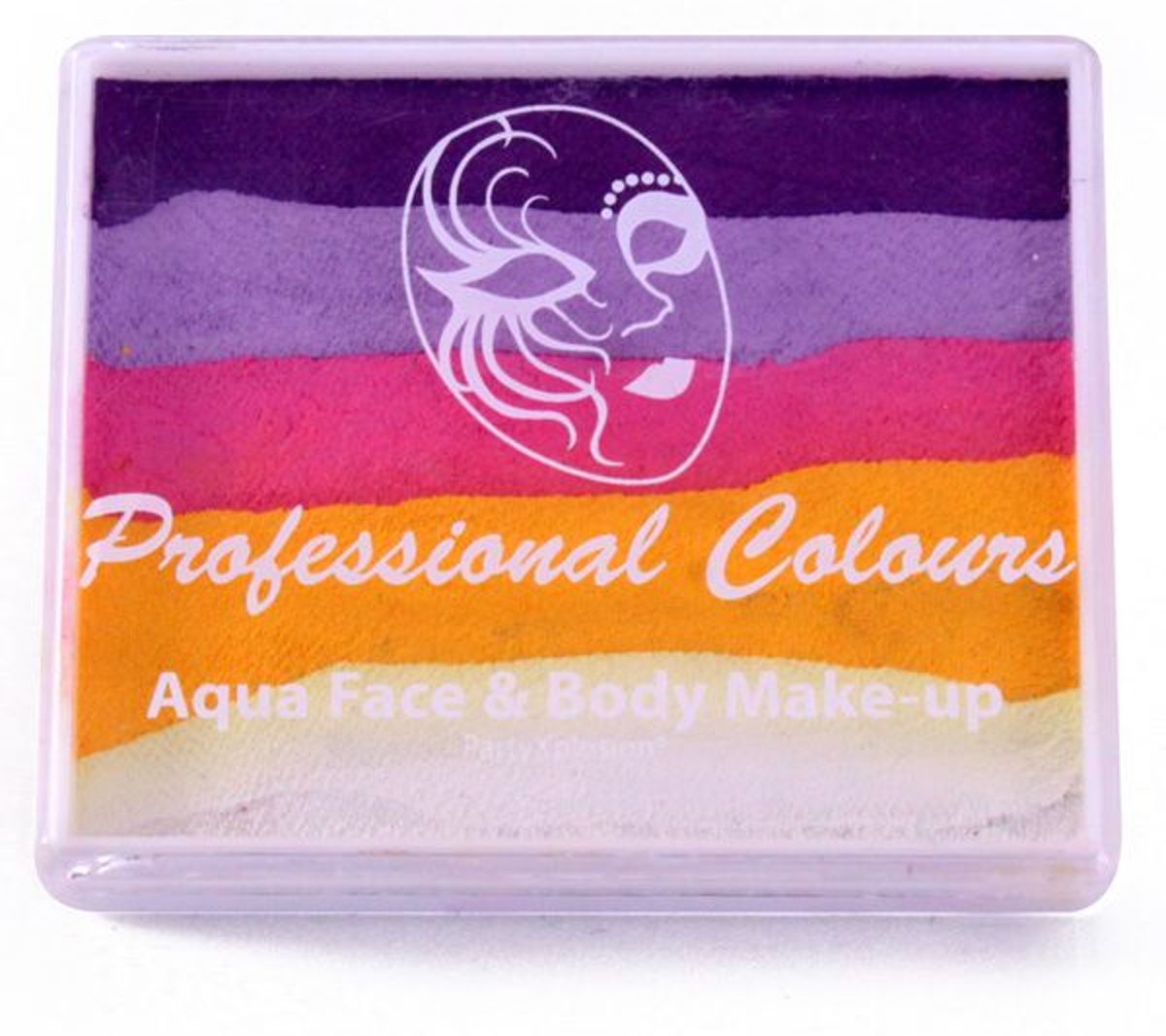 One stroke splitcake 5 kleuren 50 gram