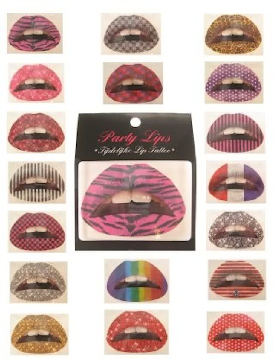 Temporary lip Tattoo