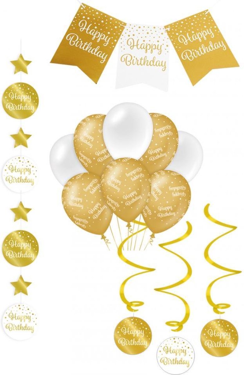 Verjaardag Versiering Feestpakket Happy Birthday