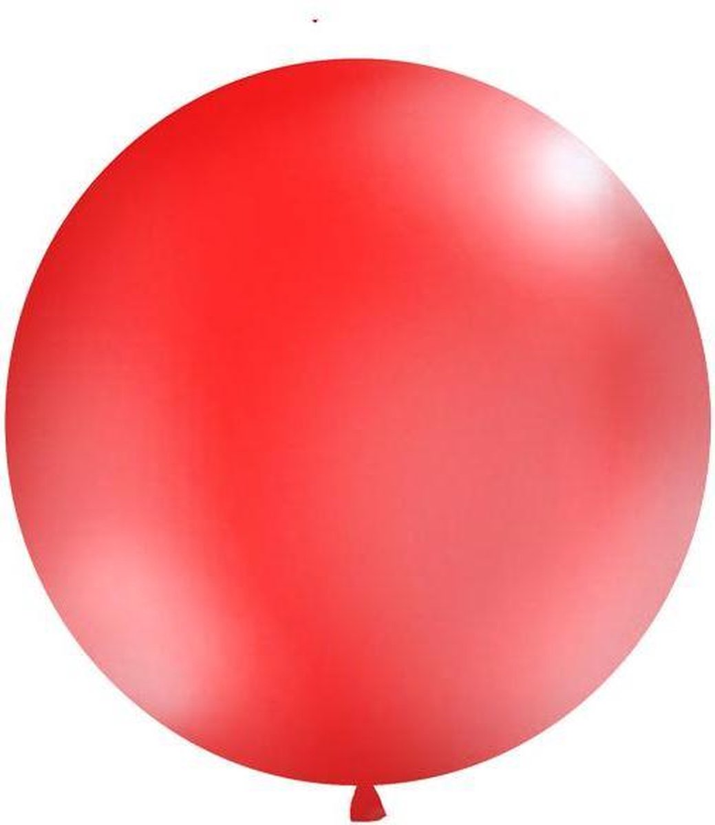 1 meter grote jumbo ballonnen Rood