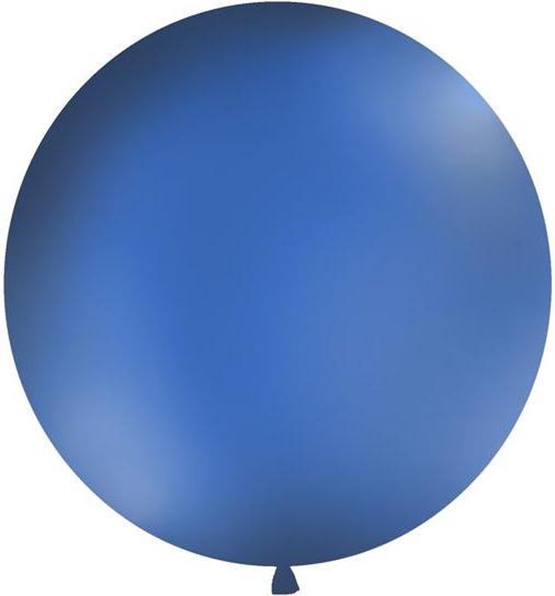 Ballonnen 1m, rond, Pastel navy blauw