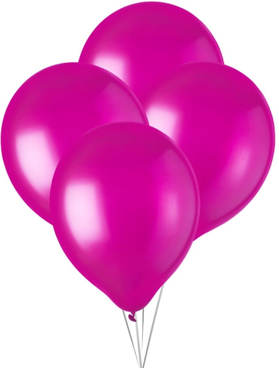 Metallic Ballonnen Fuchsia (50st)