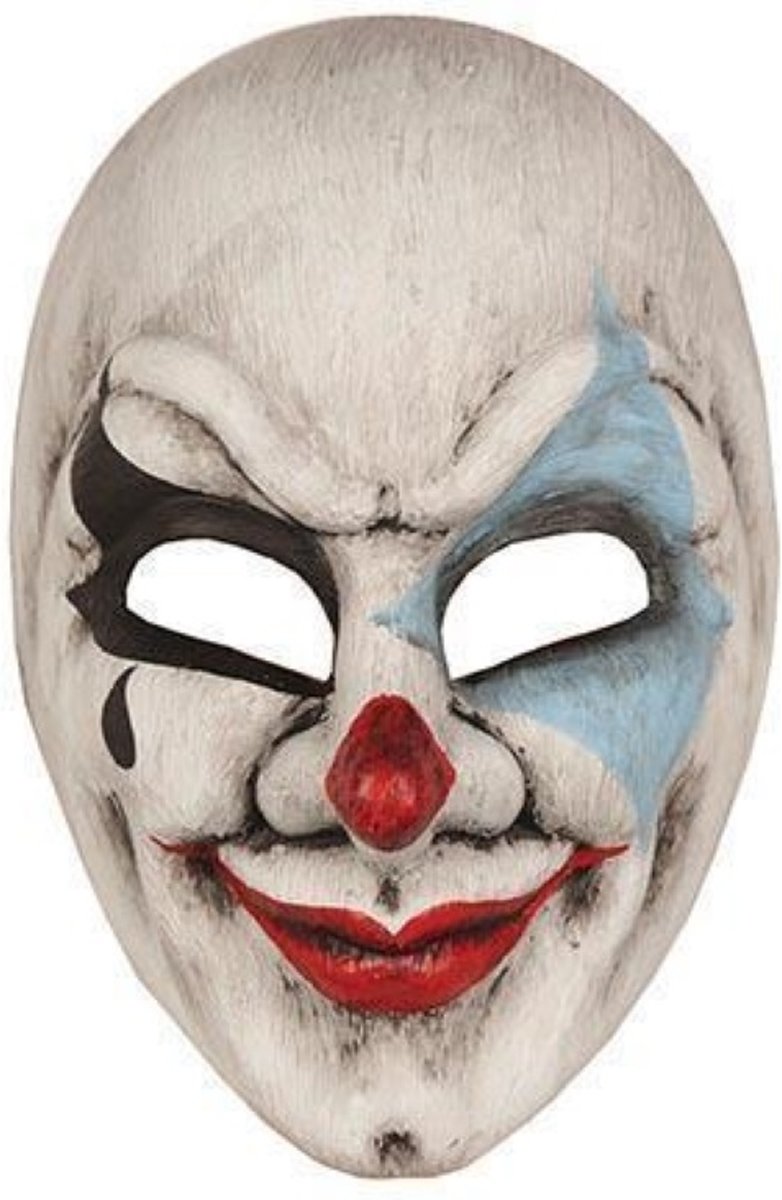   Day of dead masker clown
