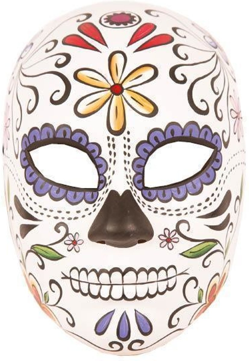   Day of dead masker vrouw