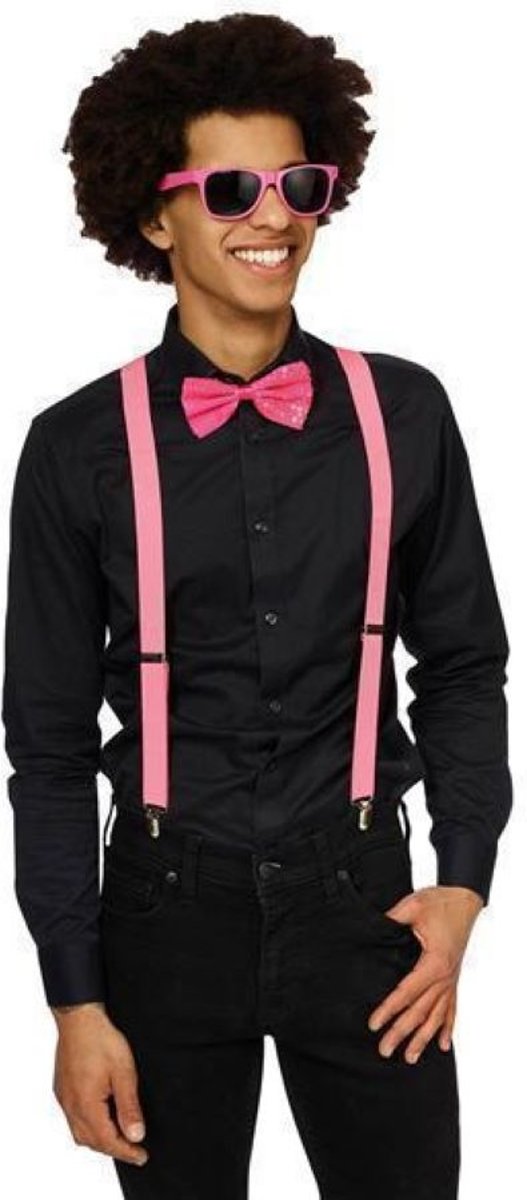 Partyline Fluo neon fuchsia Accessoire set