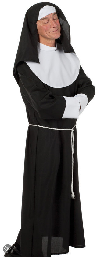 Mannelijke Non Nonnen outfit Maat 50