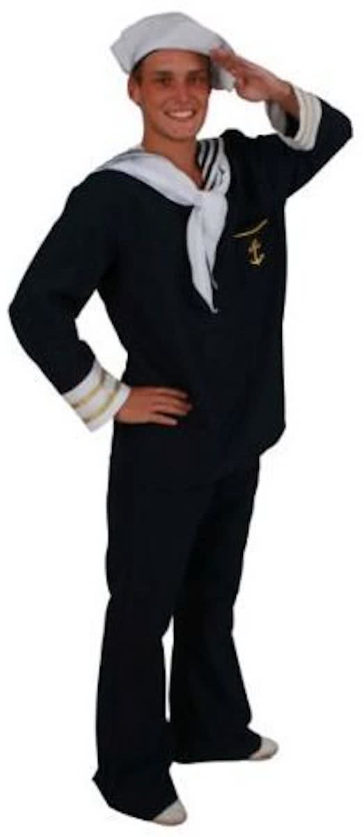 Matrozenpak - 3 Delig - Maat 58 - Blauw