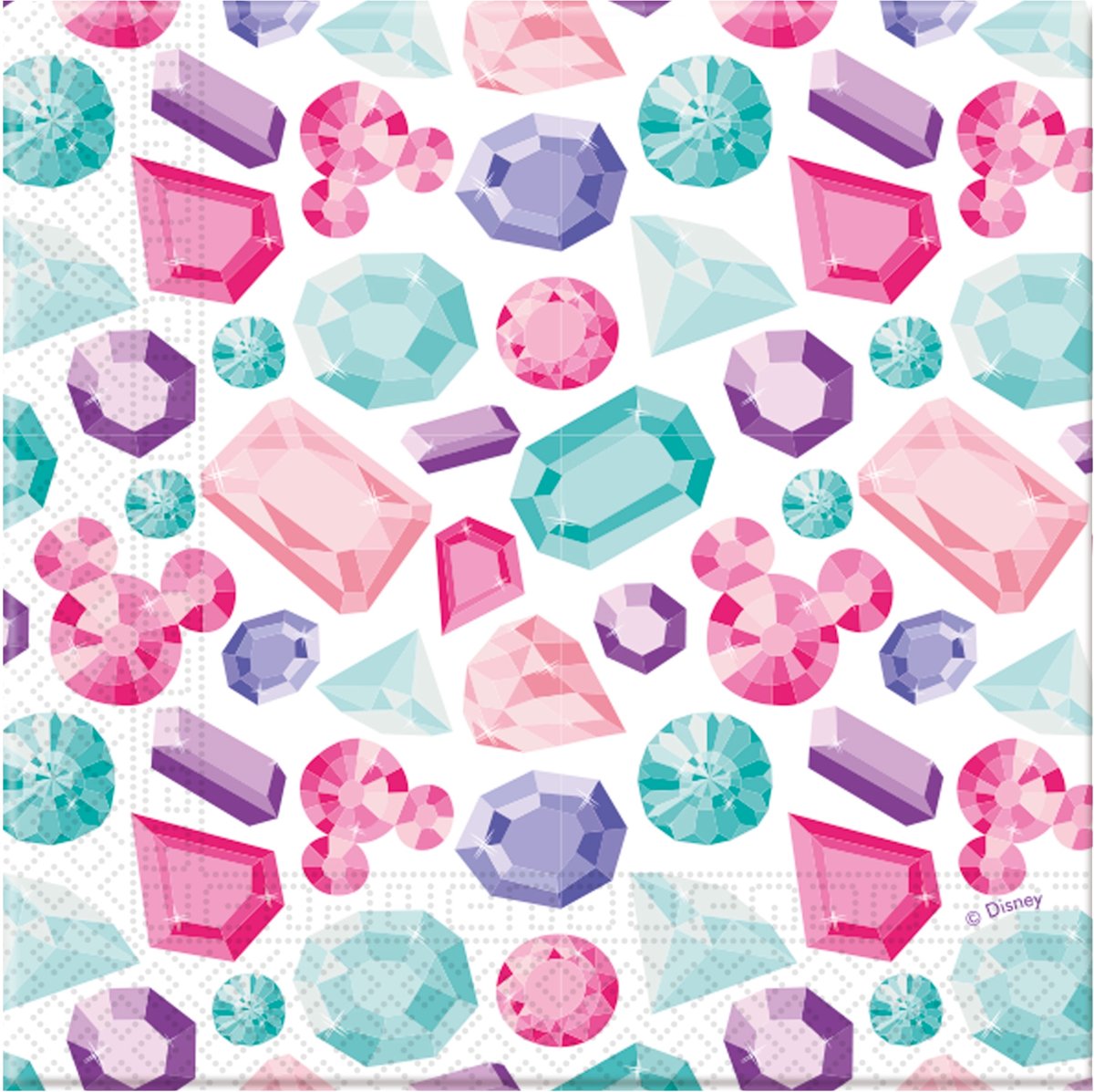 20 premium papieren Minnie™ servetten - Feestdecoratievoorwerp