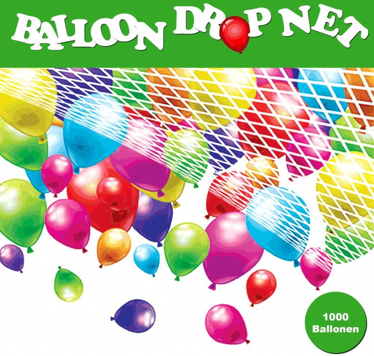 Ballonnen Valnet voor 1000 ballonnen