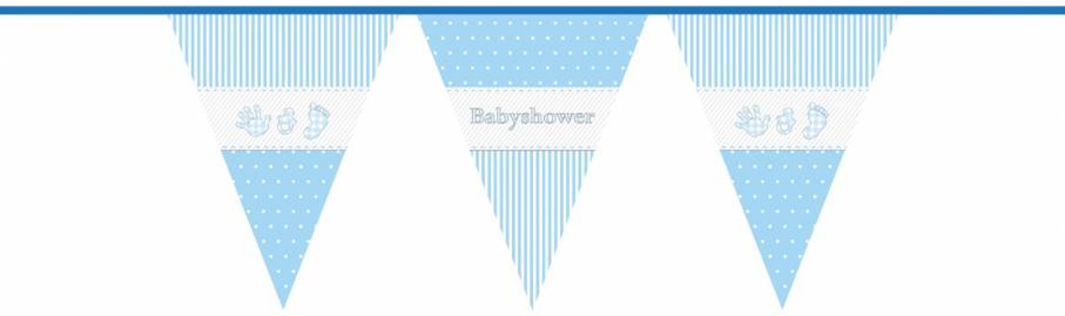 Geboorteslinger Jongen Baby Shower 10 meter