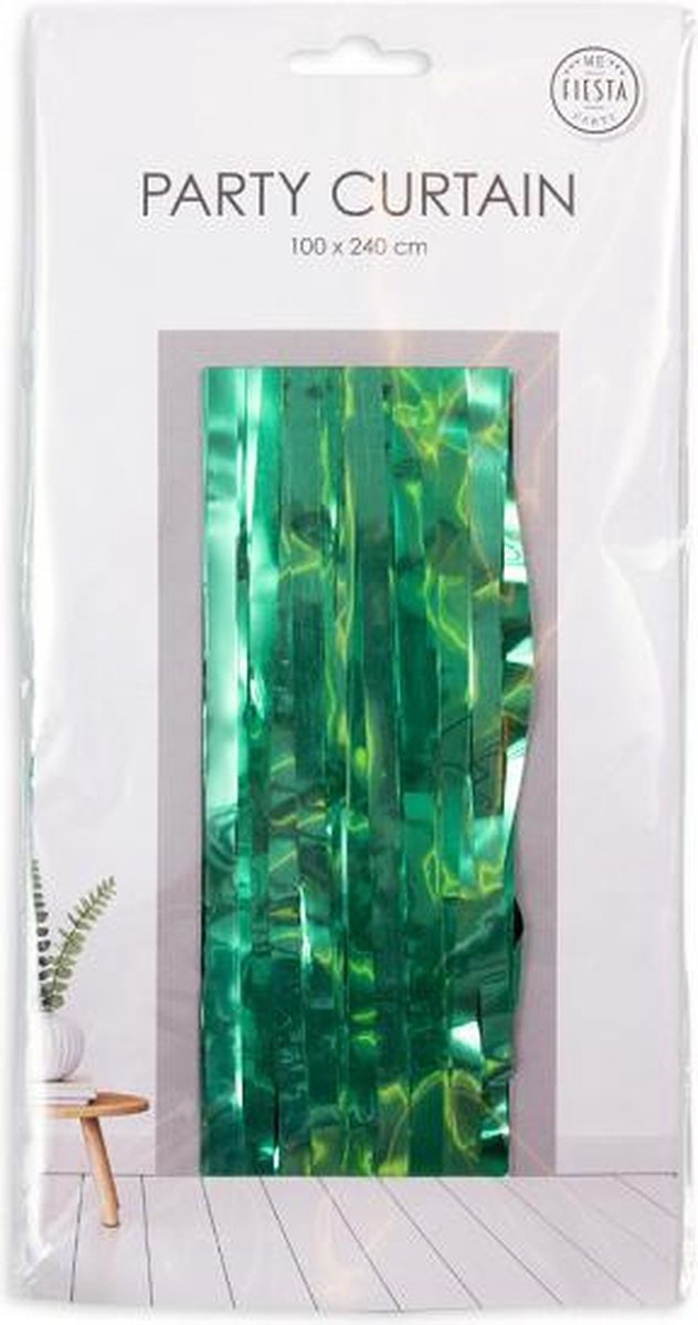 Groen Deurgordijn Folie 2,4x1 meter