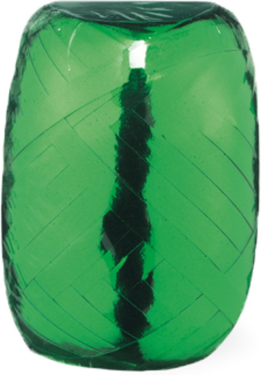 Groen Lint Metallic 20 meter x 5mm