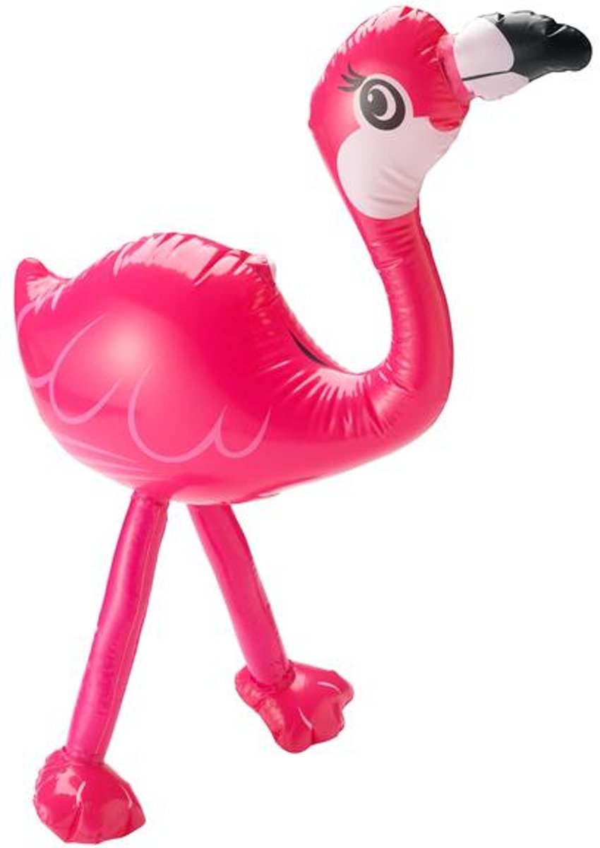 Opblaas Flamingo 55cm