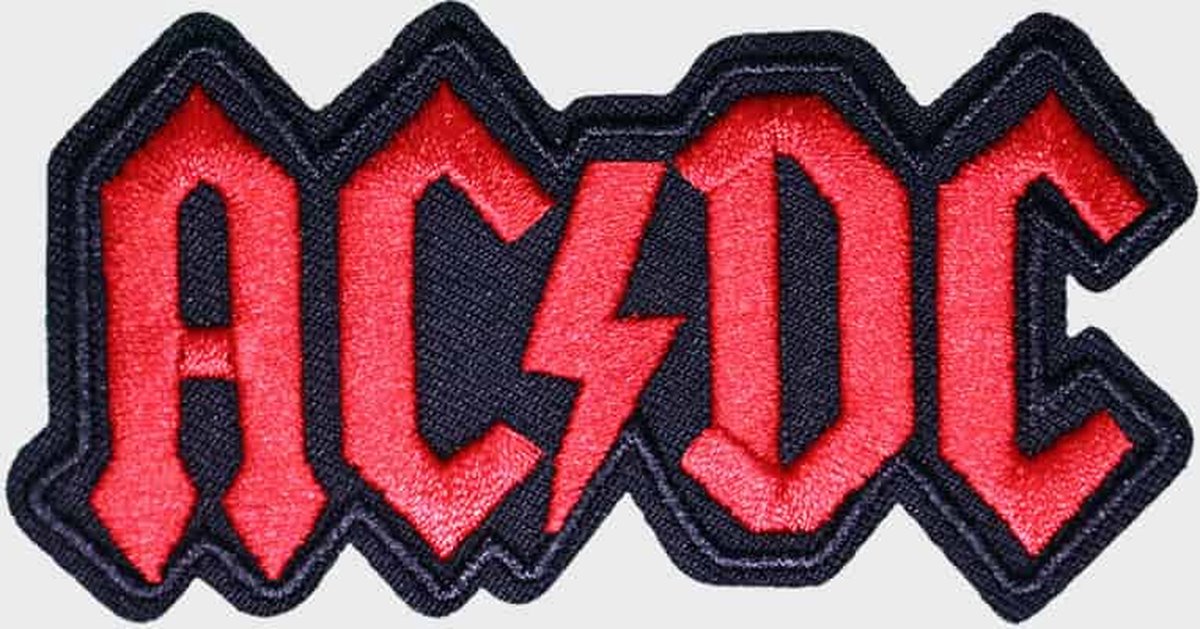 ACDC - Strijkpatch - Strijkapplicatie - Strijkembleem