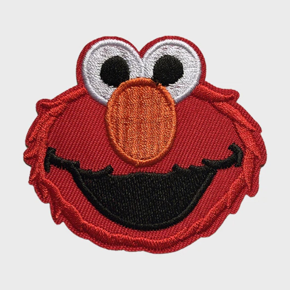 Patchy® – Elmo Sesamstraat Strijkpatch - Strijkapplicatie - Strijkembleem - Badge - Embleem - Naaien