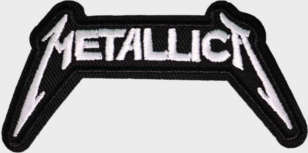 Patchy® – Metallica Strijkpatch Strijkapplicatie - Strijkembleem - Badge - Patches