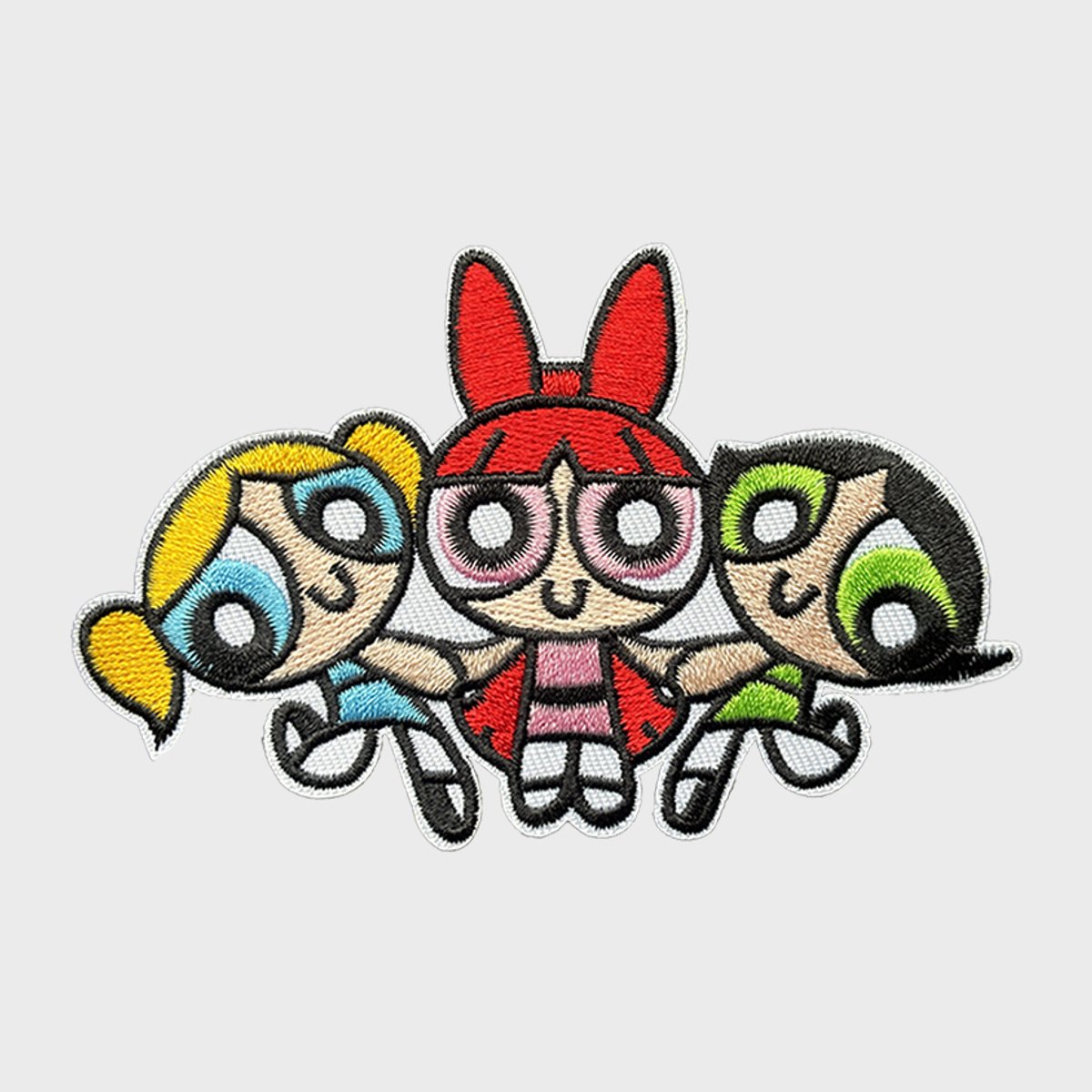 Patchy® – The Powerpuff Girls Strijkpatch - Strijkapplicatie - Strijkembleem - Badge - Patches