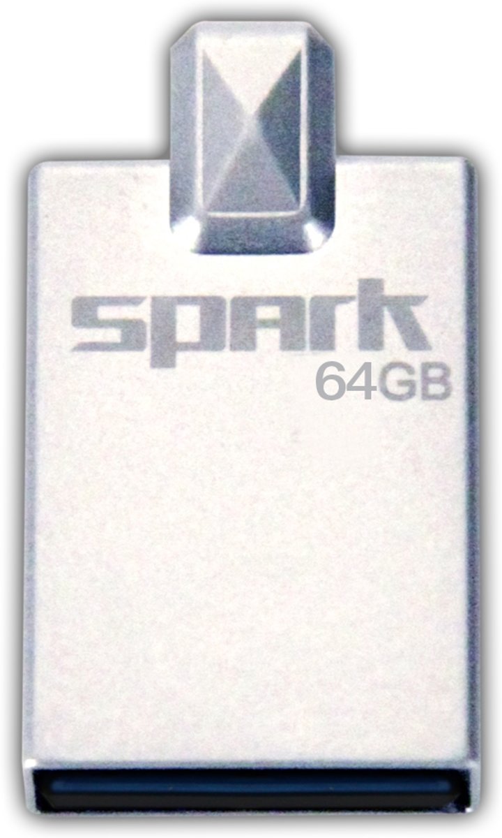 Patriot Memory 64GB Spark USB 3.0 64GB USB 3.0 (3.1 Gen 1) USB-Type-A-aansluiting Zilver USB flash drive