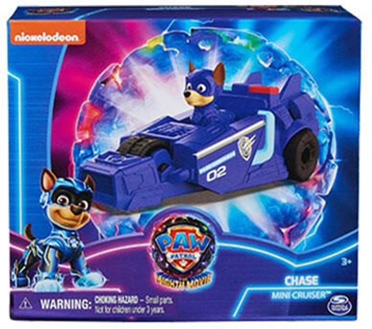 Paw Patrol Chase Mini Cruiser - 15 cm