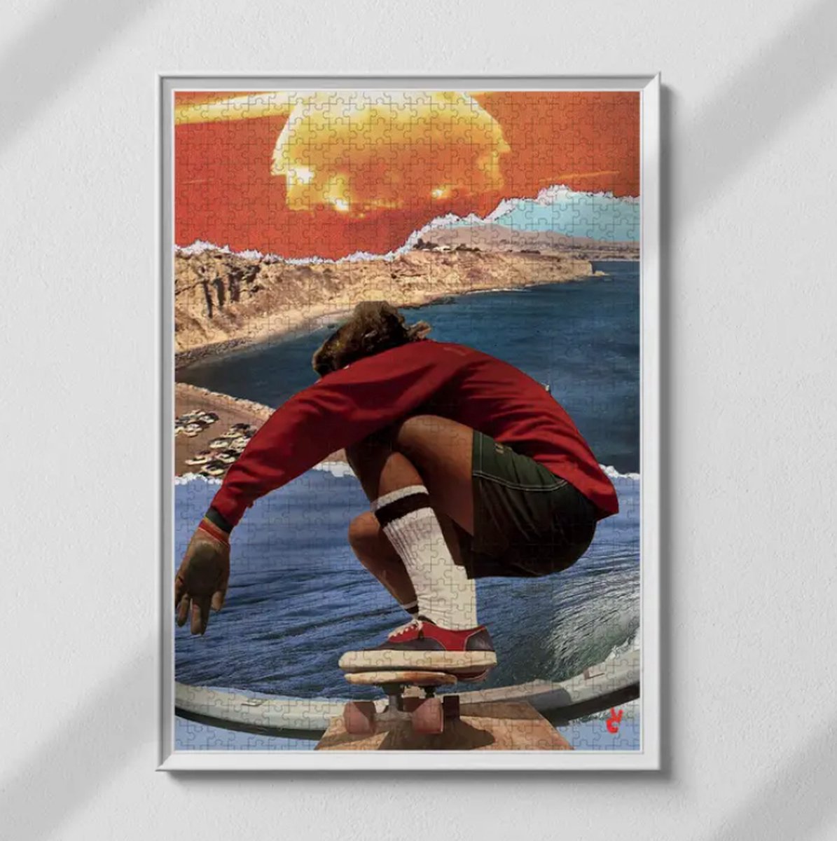 puzzel - Puzzel van 1000 stukjes - Ocean Drop van Yoann Fournier