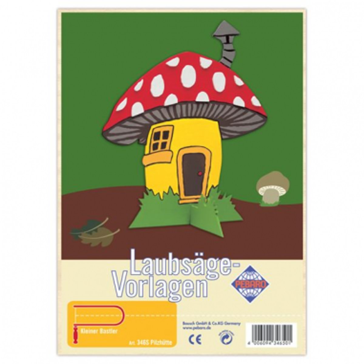 Pebaro Figuurzaag Set Paddenstoel