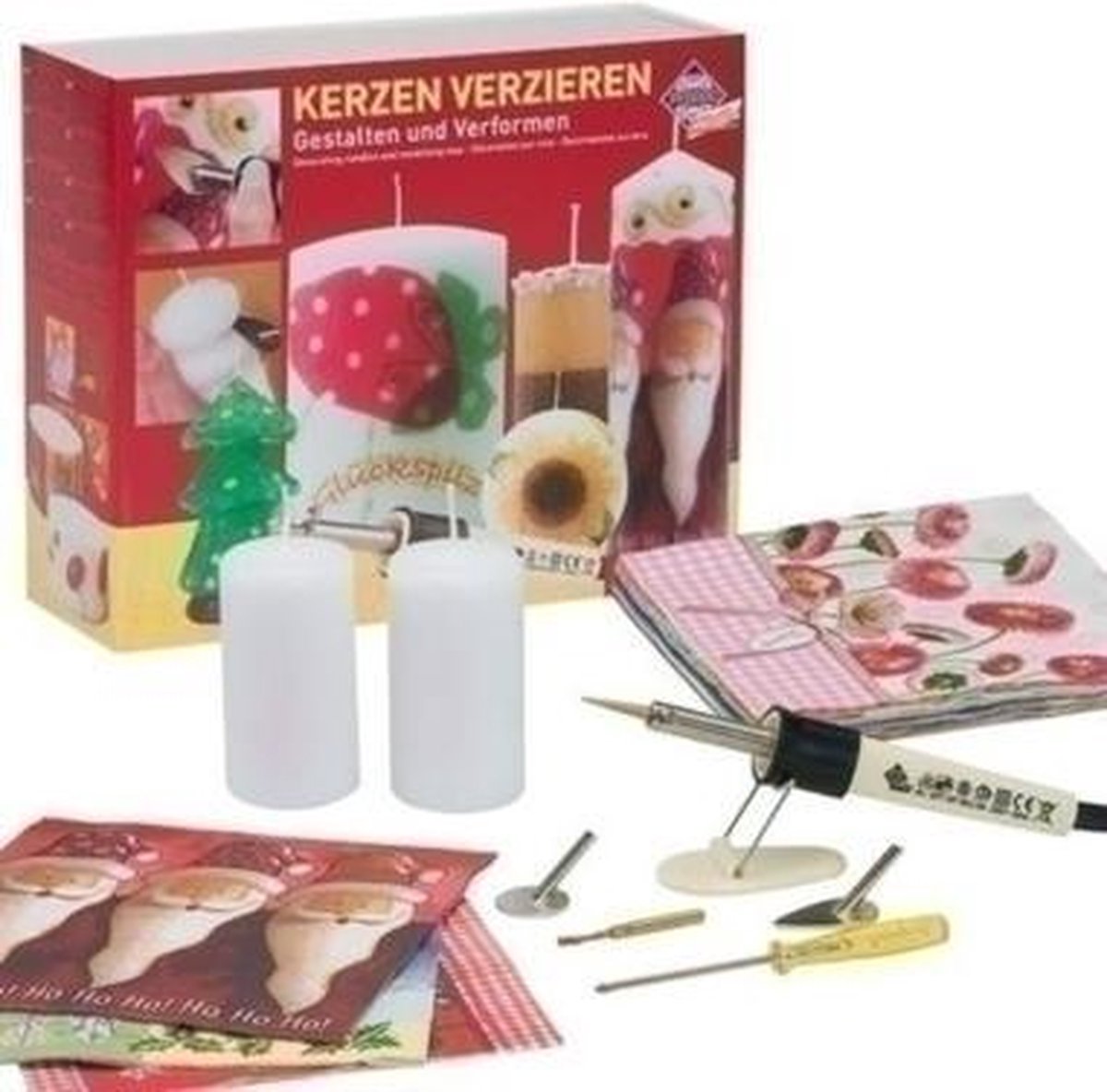   Kaarsen Versier Set Feestdagen