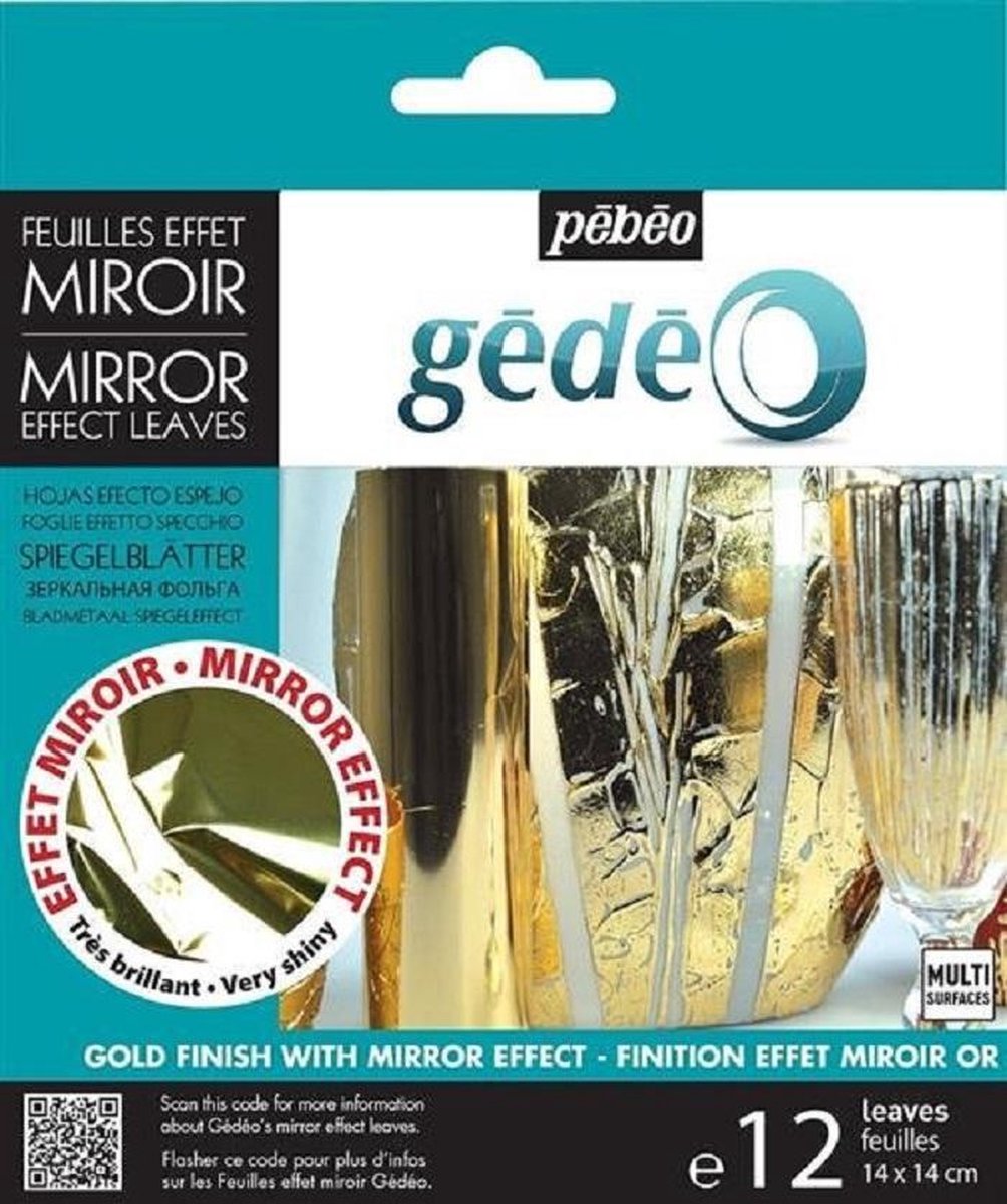Pebeo - Spiegelfolie Goud - Vergulden