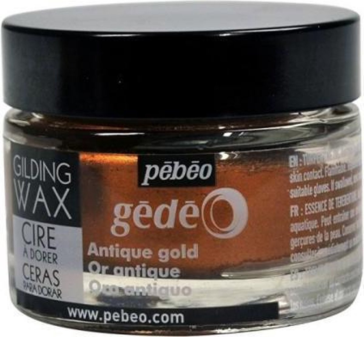Pebeo Gilding wax antiek goud